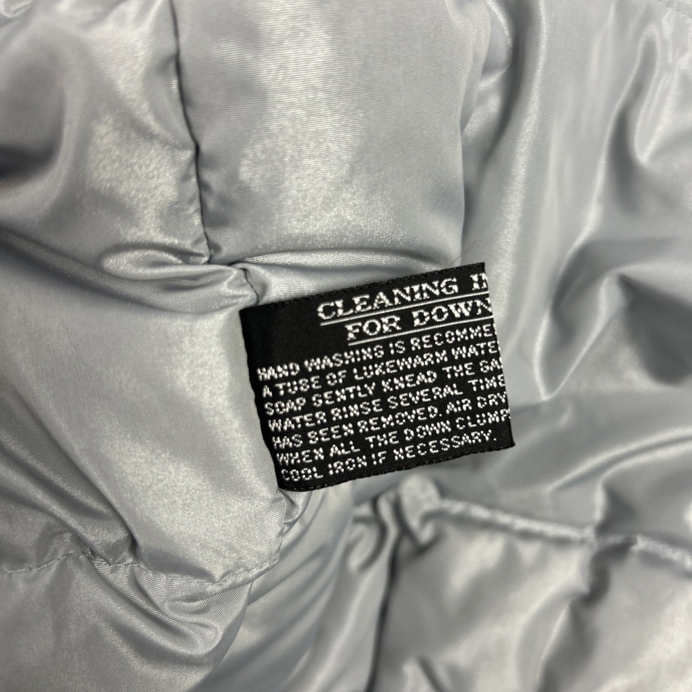 Vtg Profile‎ Down Jacket Mens Large Full Zip Ski Snowboard Navy White Gray - Picture 7 of 11